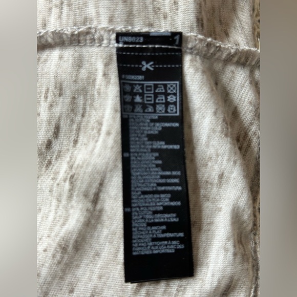 Forever21 Women Cropped Top - Ivory Lace Trim - Heathered Grey - Picture 5 of 6